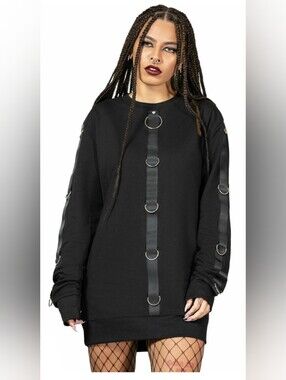 Killstar Unisex Hades Heaven Sweatshirt, Size L